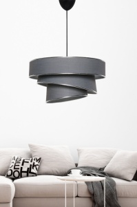 Φωτιστικό οροφής Couper - Anthracite, Silver Antracit/Ασημί