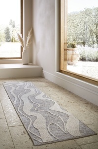 Χαλί διάδρομος Calder Washable Γκρι 60x223 cm, Flair Rugs