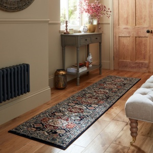 Χαλί Διαδρόμου Sincerity Royale Gillingham Μπλε 60X230 cm, Flair Rugs