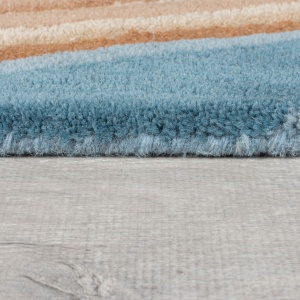 Χαλί Abstract Flow Μπλε 200x290 cm, Flair Rugs - Img 3