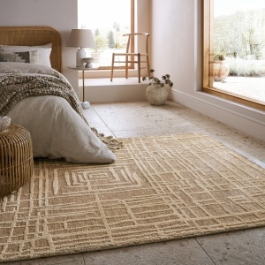 Χαλί Elliot Circular Knit Μπεζ 160x230 cm, Flair Rugs