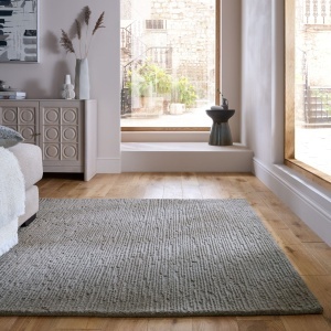 Χαλί Harris Boucle Wool Γκρι 120x170 cm, Flair Rugs