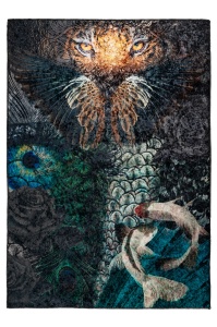 Χαλί My Exotic Μαύρο 120x170 cm
