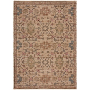 Χαλί Nadya Celine Jute Glob Πράσινο 200X290 cm, Flair Rugs - Img 2