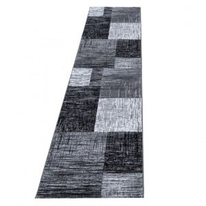 Χαλί Plus Μαύρο V1 80x300 cm