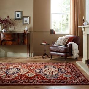 Χαλί Sincerity Royale Gillingham Κόκκινο 200X290 cm, Flair Rugs