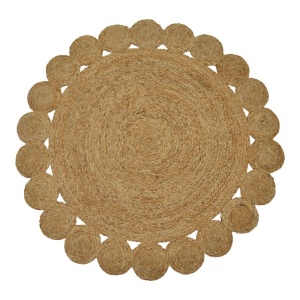 Χαλί Voni Boho Pako World Natural 100x100x1 cm
