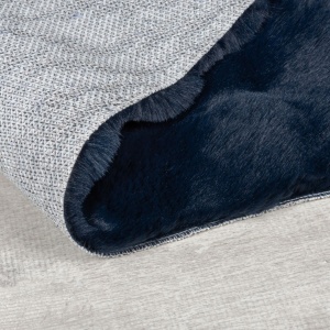 Χαλί Waffle Faux Fur NAVY 180X290 cm, Flair Rugs - Img 4