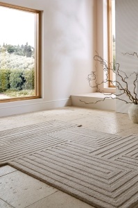 Χαλί Zen Rectangles Natural 200x290 cm, Flair Rugs