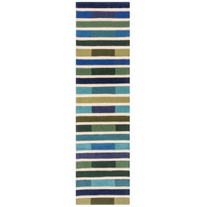 Χαλί Διαδρόμου Piano Πράσινο/Πολύχρωμο 60X230 cm, Flair Rugs - Img 2