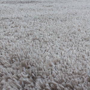 Χαλί Fluffy Μπεζ 200x200 cm - Img 4
