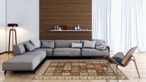 Χαλί Modern Lotos Μπεζ, 300x400 cm - Img 2