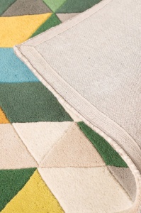 Χαλί Prism Πράσινο/Πολύχρωμο 80X150 cm, Flair Rugs - Img 3