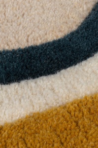 Χαλί Wool Scallop Κρεμ 160x230 cm, Flair Rugs - Img 3
