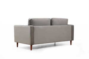 2θέσιος καναπές Jaber Γκρι 178x80 cm - Img 8