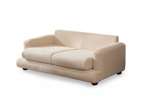 2θέσιος καναπές Lamia Κρεμ 205x85 cm - Img 5