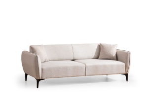 3θέσιος καναπές Belissimo Μπεζ 220x67x95 cm - Img 6