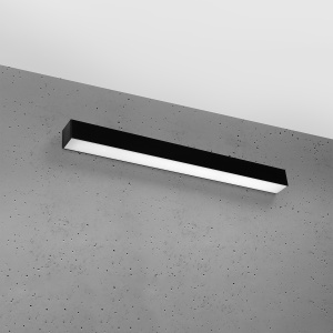 Aplica LED Pinne Negru 3000K 67x6x6 cm - Img 2