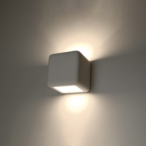 Aplica Nesta din ceramica Alb 14x14x14 cm - Img 3
