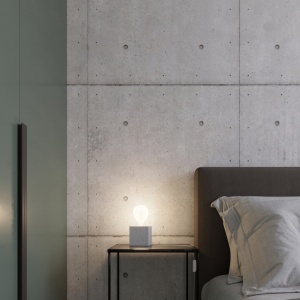 Aplica perete Ariz din beton Gri 10x10x10 cm - Img 8