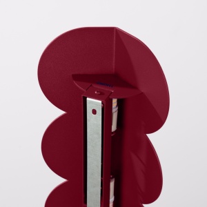 Aplica perete Biscuit Burgundy 16.3x5.8x33.6 cm - Img 8