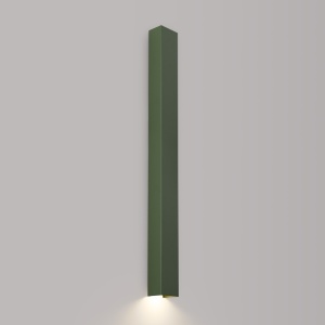 Aplica perete Freya 90 Olive 8x6x90 cm - Img 3