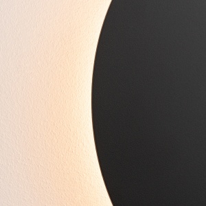 Aplica perete LED Borgen Negru 3000K 30x30x3.5 cm - Img 7