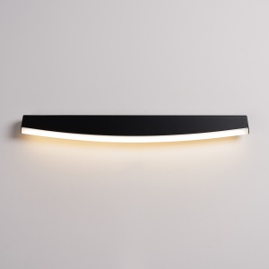 Aplica perete LED Jorun Negru 3000K 60x5.5x7 cm - Img 6