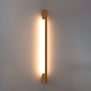 Aplica perete LED Sappo Auriu 3000K 4x6.5x120 cm - Img 3