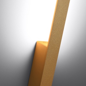 Aplica perete LED Sappo Auriu 4000K 4x6.5x150 cm - Img 5