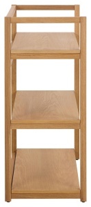 Biblioteca Ludza, Natural, 93.3x80x40 cm - Img 5