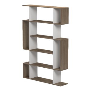 Biblioteca, Mito, Alb, 25x108.5x161 cm - Img 4
