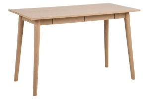 Birou Marte, Alb, 75x120x60 cm - Img 2
