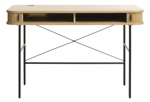 Birou NOLA, Stejar deschis, 60x75x120 cm - Img 4
