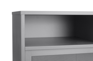 Cabinet VEEP, Gri, 40x140x90 cm - Img 3