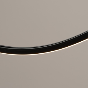 Candelabru LED Alvar 1 Negru 3000K 70x12x230 cm - Img 5