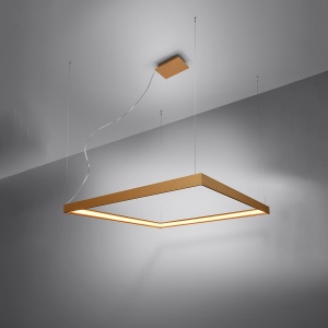 Candelabru LED Nelya Auriu 4000K 80x80x150 cm - Img 4