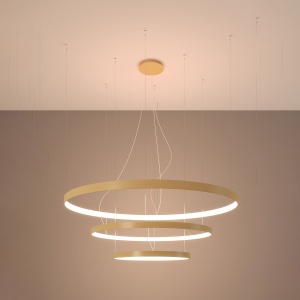 Candelabru LED Rio 55x78x110 Auriu 3000K 110x110x150 cm - Img 3