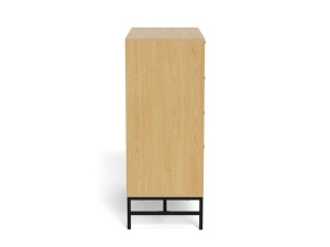 Comoda Albany, Natural, 100.1x80.6x40 cm - Img 7
