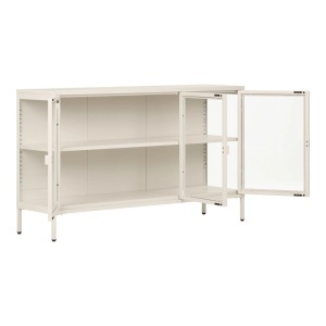 Comoda Brisbane, Alb pal, 40x140x85 cm - Img 2