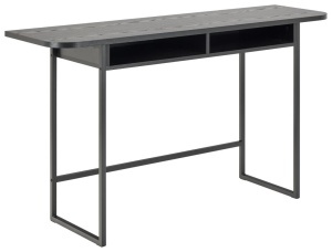 Consola Darlington, Negru, 77x140x40 cm - Img 3