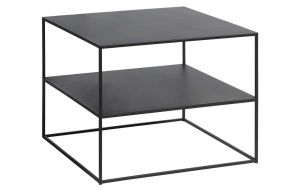 Consola PEBBLE, Negru, 65x50x65 cm