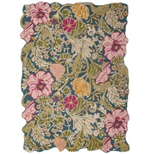 Covor Daphne Shaped Floral Multicolor 120x170 cm - Img 5