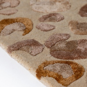 Covor Leopard Print Natural 140x200 cm - Img 3