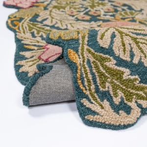 Covor traversa Daphne Shaped Floral Multicolor 60x230 cm - Img 2