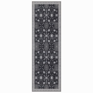 Covor Traversa INKA V6 Negru 80x250 cm - Img 2