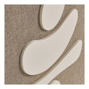 Decoratiune de perete Diva, Maro, 2.5x50x70 cm