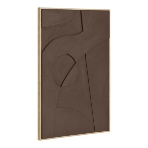 Decoratiune de perete Isabella, Maro, 4.4x60x90 cm - Img 4