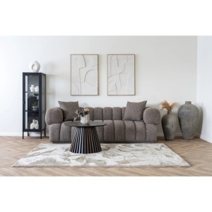 Decoratiune de perete Madeline No. 2, Alb, 3x60x90 cm - Img 2