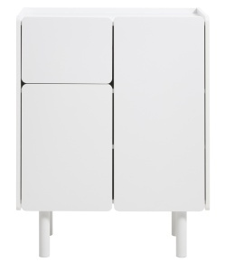 Dulap BERA, Alb, 40x100x80 cm - Img 2